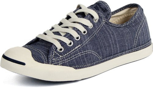 Converse Jack Purcell Low Profile Slip-On,Navy,Men's 10, Women's 12 M US
