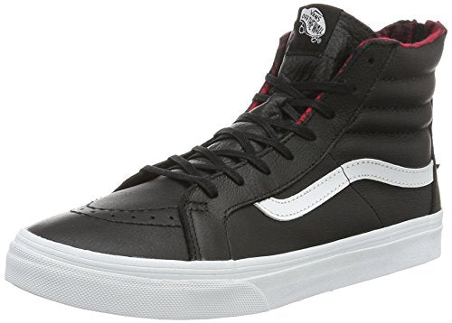 Vans Women's Plaid Flannel SK8-Hi Slim Zip Sneaker