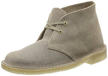 CLARKS Women's Desert Boot Chukka Boot, Taupe Distressed