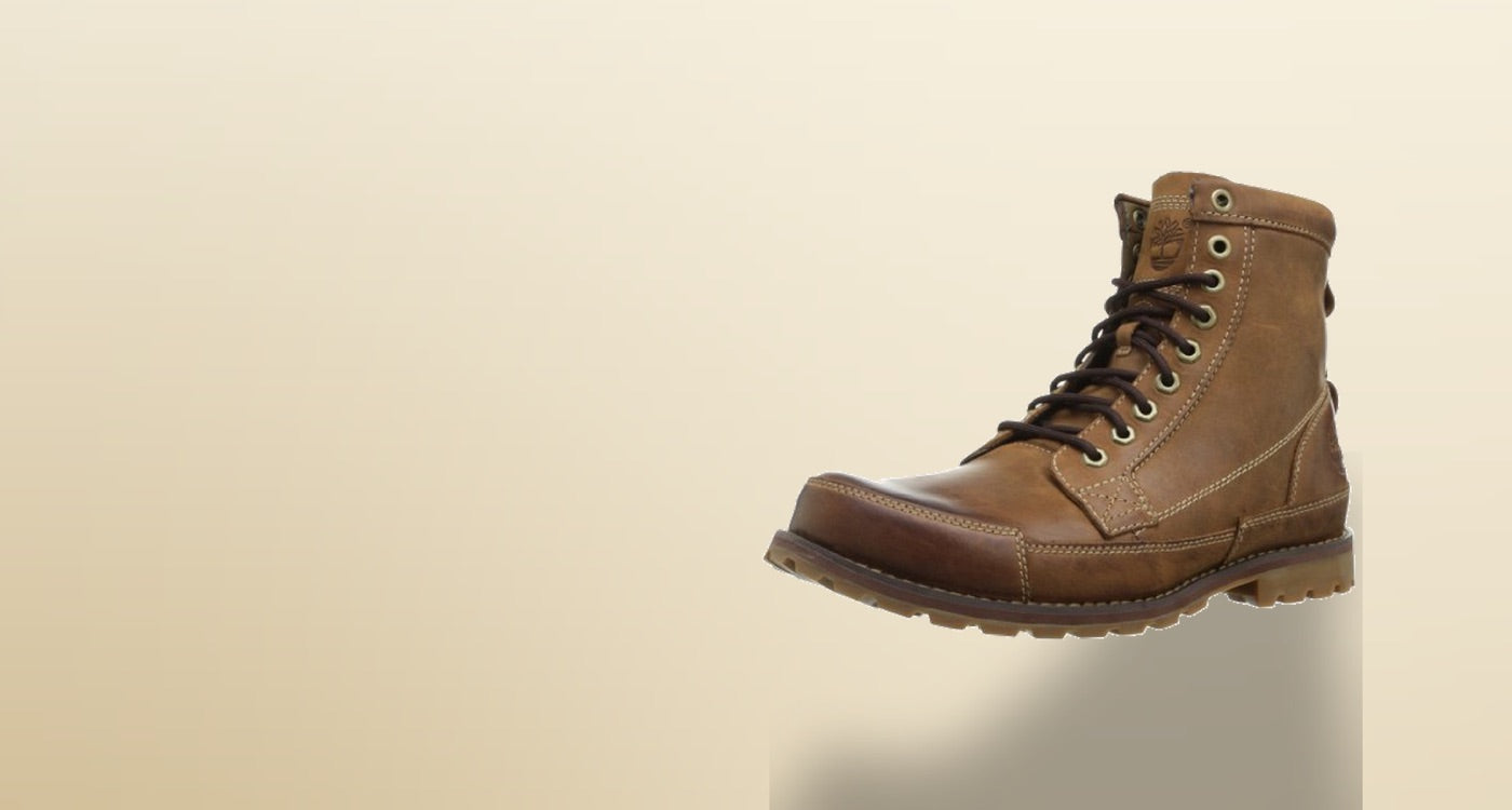 Wheat Timberland leather lace-up boot